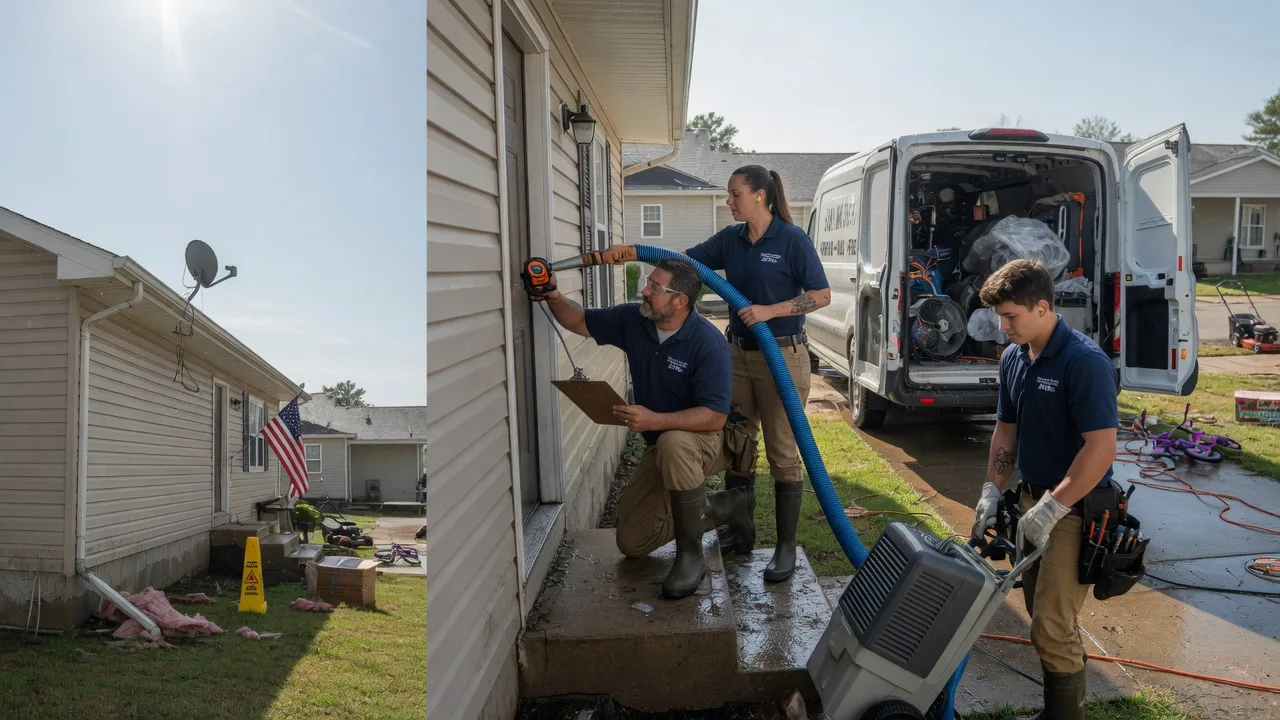 Ceiling Water Damage Restoration in South Portsmouth, KY near me