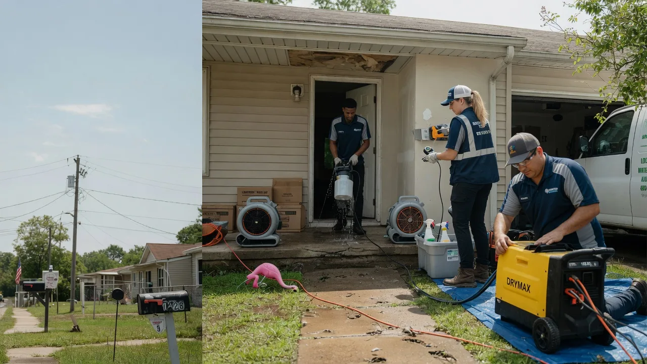 Storm Damage Water Removal in South Portsmouth, KY near me
